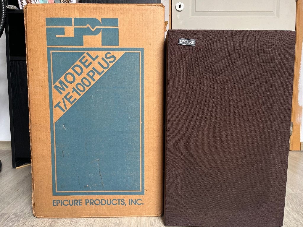 Enceintes Épicure modèle T/E 100Plus, Enlèvement, Utilisé, Enceintes stéréo, Autres marques