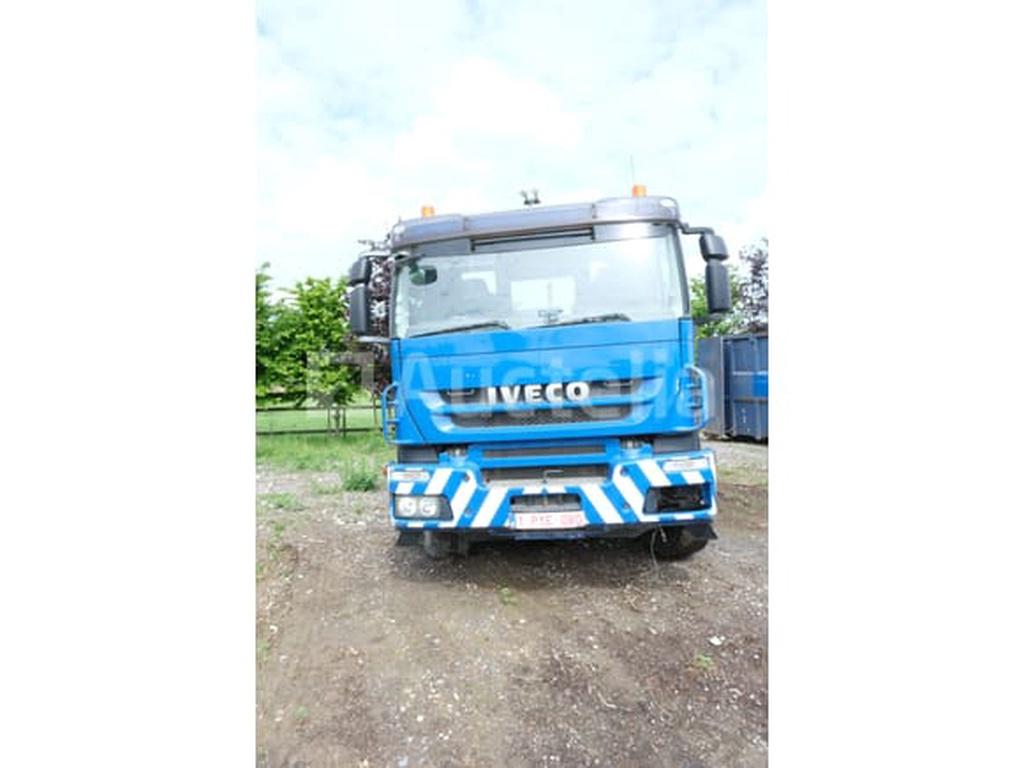 REF:1211 - Camion porte container Iveco Trakker (2012-379.55, Autos, Camions, Achat, Entreprise, Iveco, Autres carburants