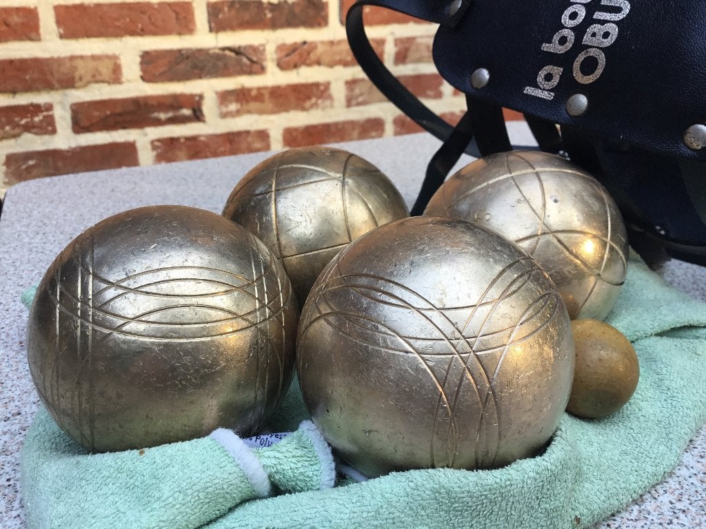 Boules de pétanque, Ophalen, Gebruikt, Bal