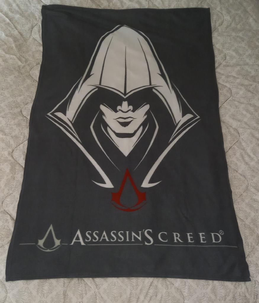 Fleece deken Assassins Creed, Ophalen of Verzenden, Zo goed als nieuw