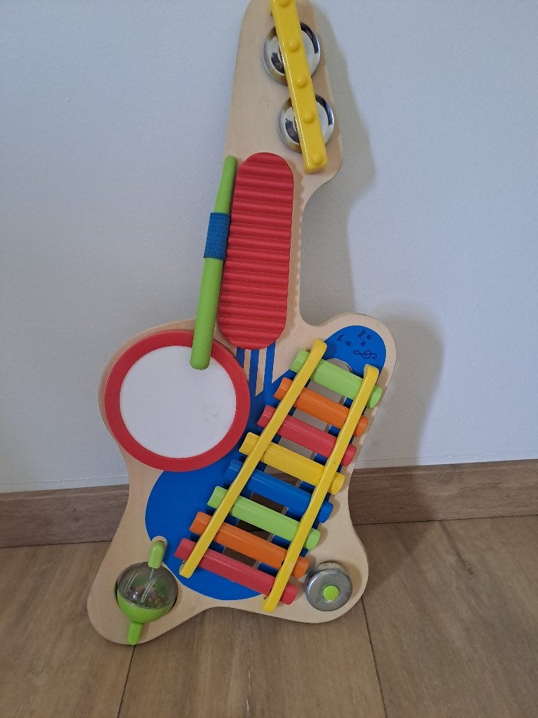 Houten speelgoed gitaar, Enlèvement, Utilisé, Autres types