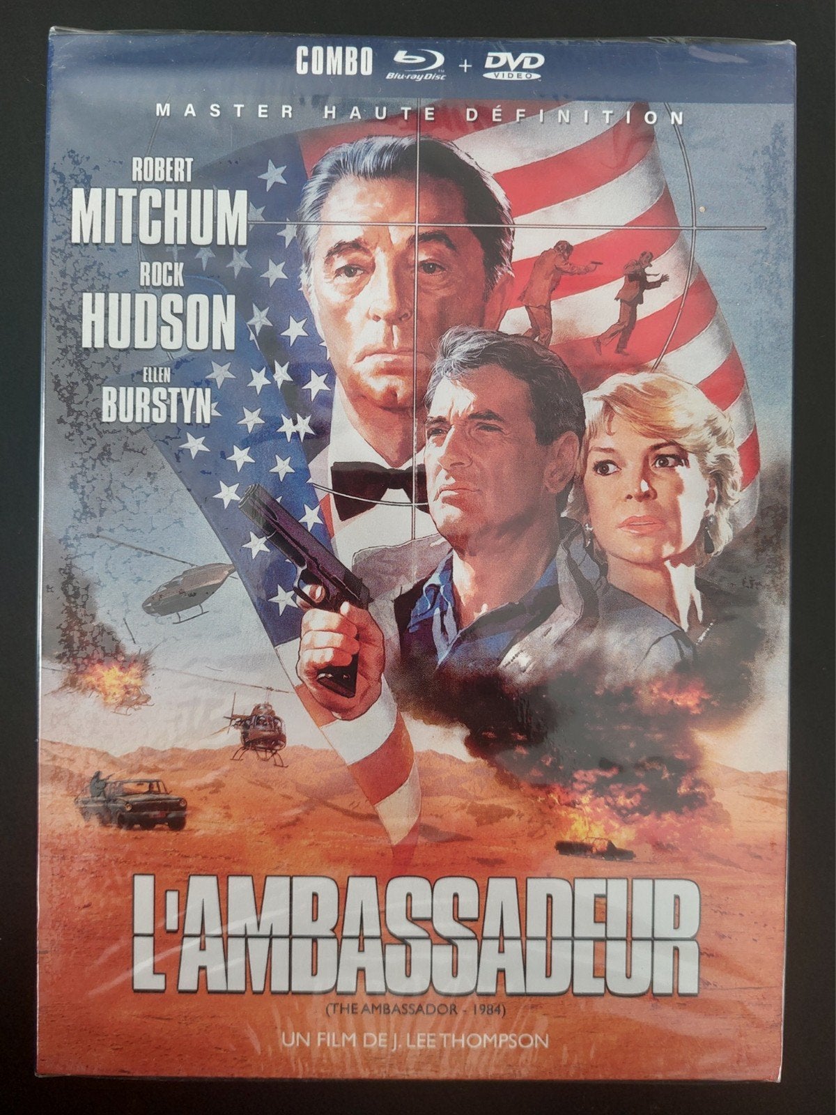 Blu-ray + Dvd  L'ambassadeur ( Robert Mitchum, Rock Hudson), Enlèvement ou Envoi, Blu-ray