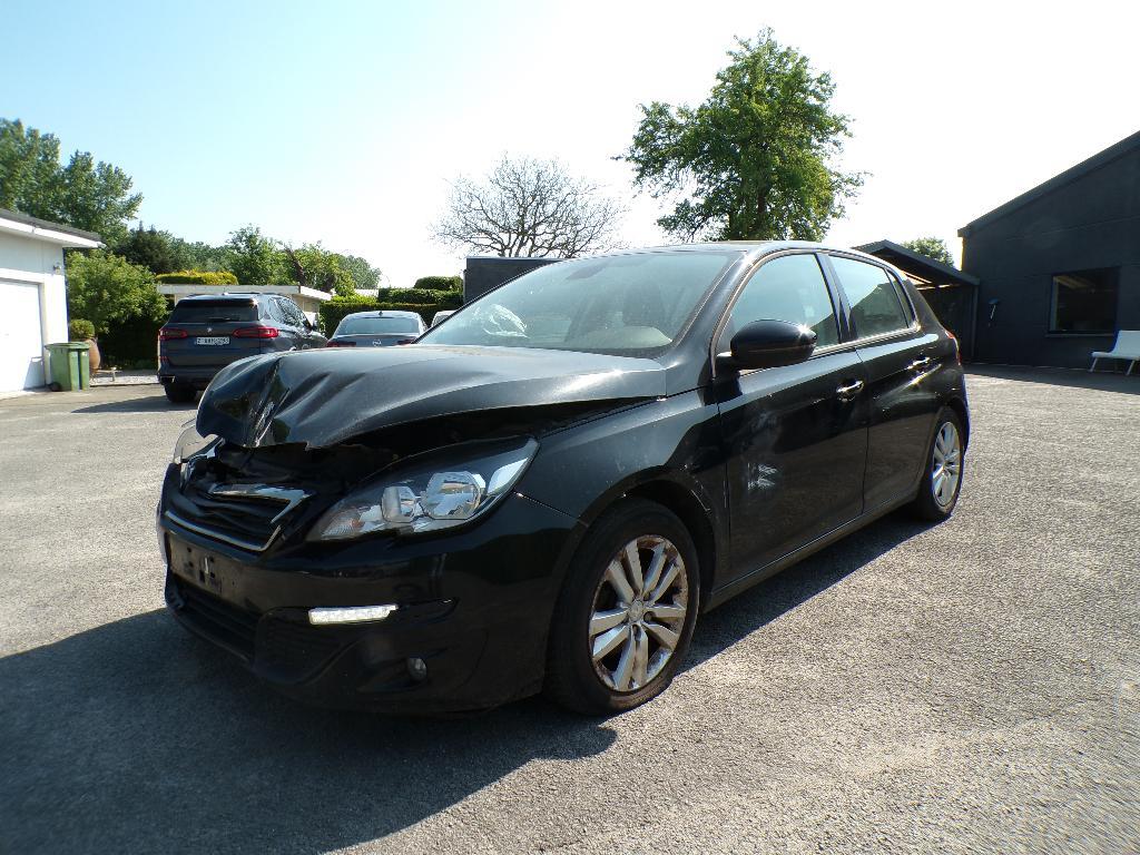 Peugeot 308 1.6HDi Accident, Voorwielaandrijving, Euro 5, Stof, Parkeersensor