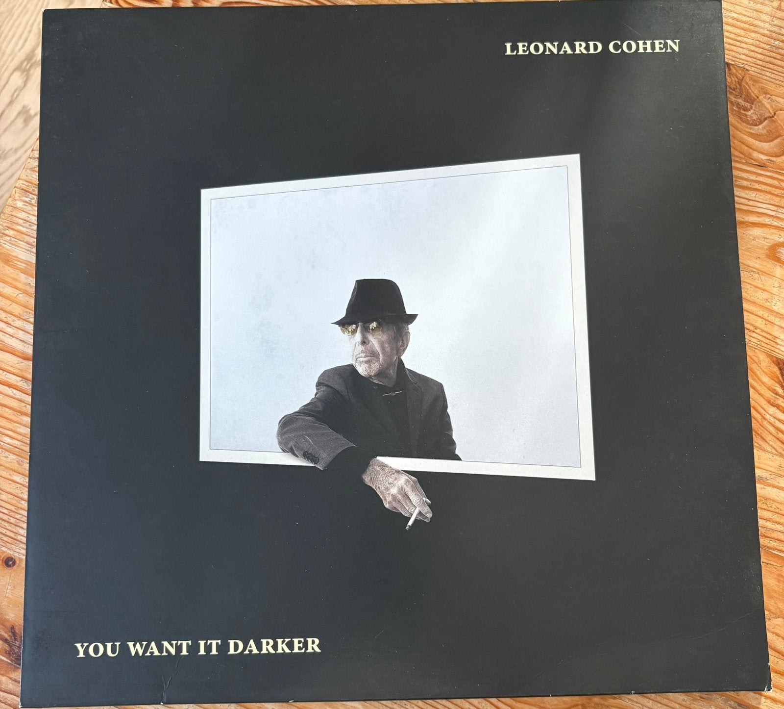 Leonard Cohen – You Want It Darker – Vinyle LP – 2016, Ophalen, Zo goed als nieuw, LP