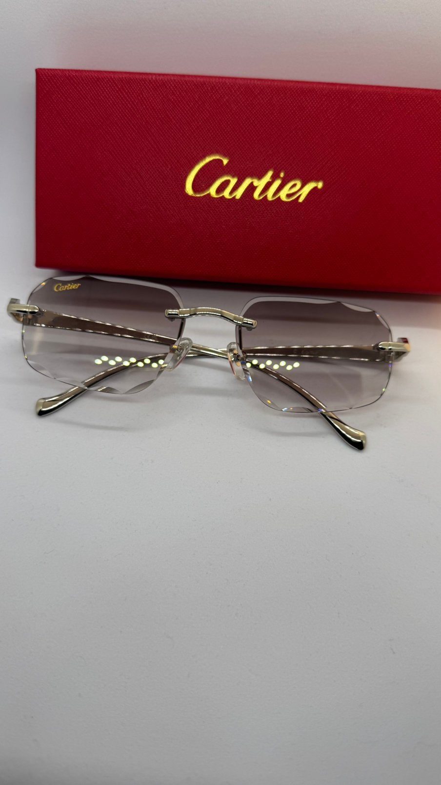 Lunettes Cartier, Ophalen of Verzenden, Zo goed als nieuw, Bril
