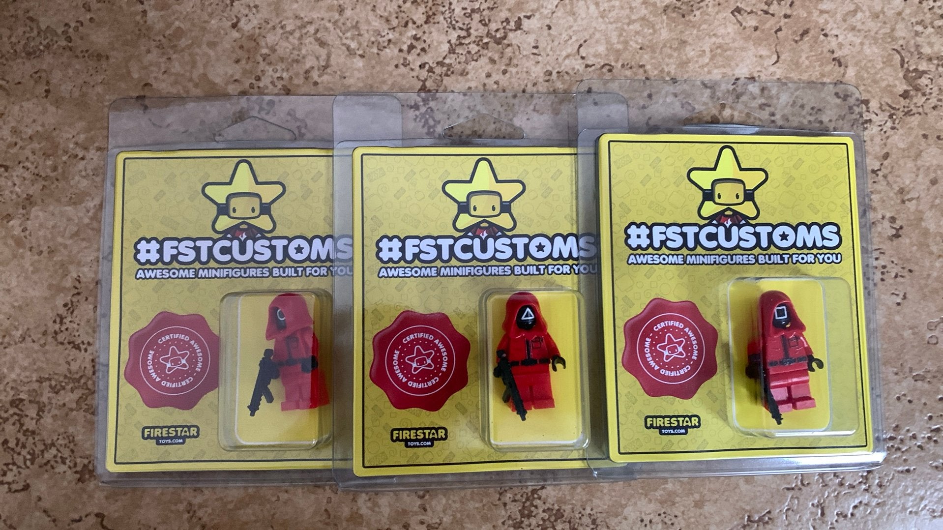 Figurine Lego Squid-Game, Enlèvement ou Envoi, Neuf, Complet, Ensemble complet