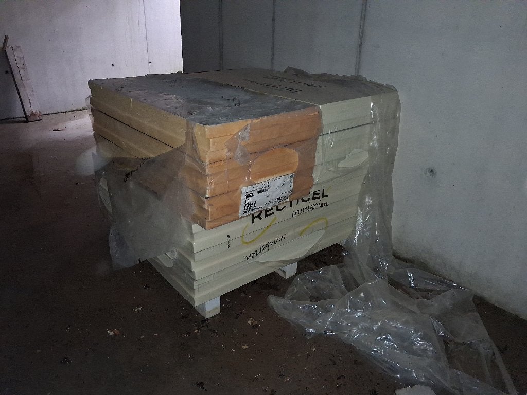 PIR isolatieplaten 14cm te koop, Neuf, Enlèvement, Mousse rigide (PIR), 5 à 10 m²