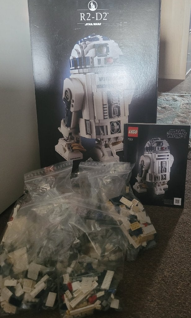 Lego Star Wars 75308 R2-D2, Kinderen en Baby's, Speelgoed | Duplo en Lego, Ophalen, Gebruikt, Star Wars, Lego