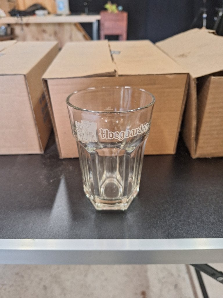 Glazen Hoegaarden, Ophalen, Zo goed als nieuw, Bierglas