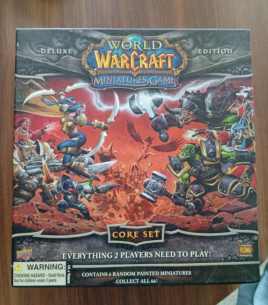 World Of Warcraft Miniature Game (Deluxe edition), Een of twee spelers, Ophalen of Verzenden, Zo goed als nieuw