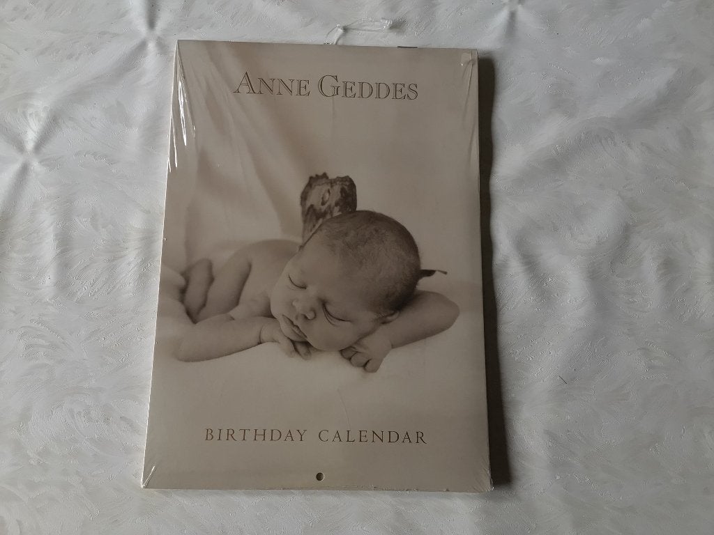 Calendrier d'anniversaire d'Anne Geddes nouveau, Enlèvement ou Envoi, Neuf