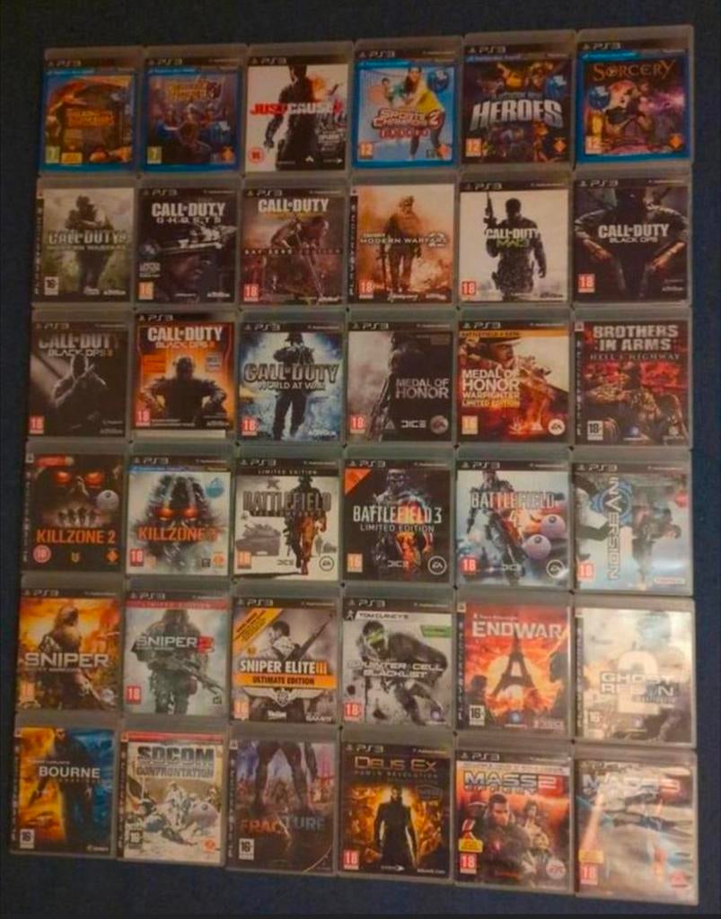 PlayStation 3 spellen: actie, shooters en move voor kinderen, Ophalen of Verzenden