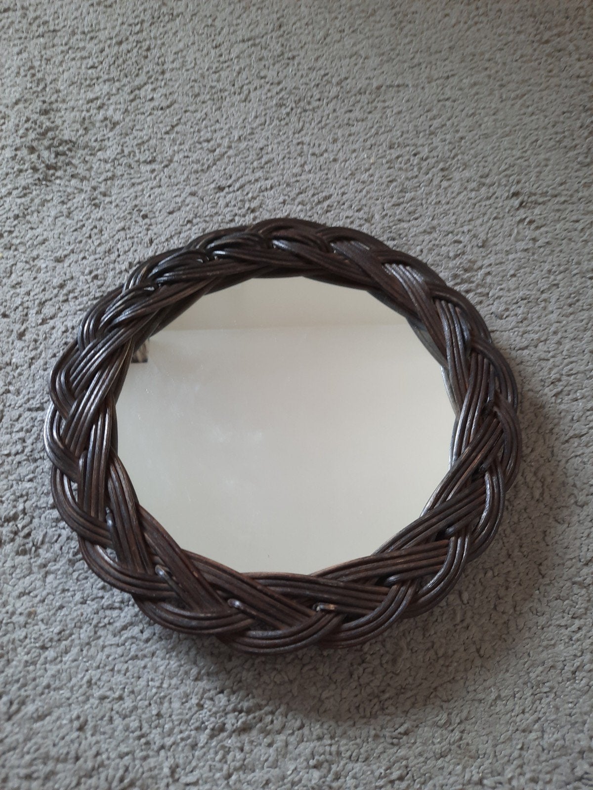 Spiegel vintage rotan, Enlèvement