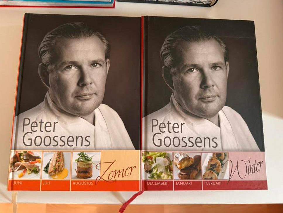 4 Kookboeken Peter Goossens 4 seizoenen, Enlèvement, Comme neuf