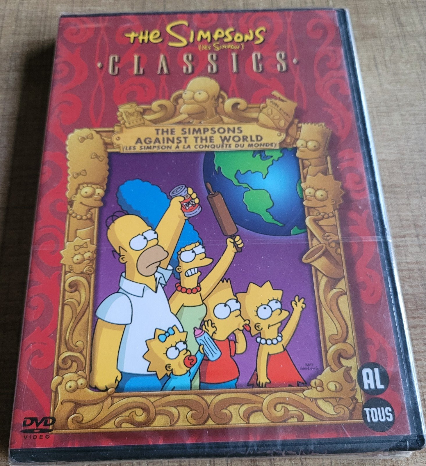 The Simpsons Classics - Against the world (nieuw!), Cd's en Dvd's, Animatie, Spaans, Spaans, Ophalen of Verzenden