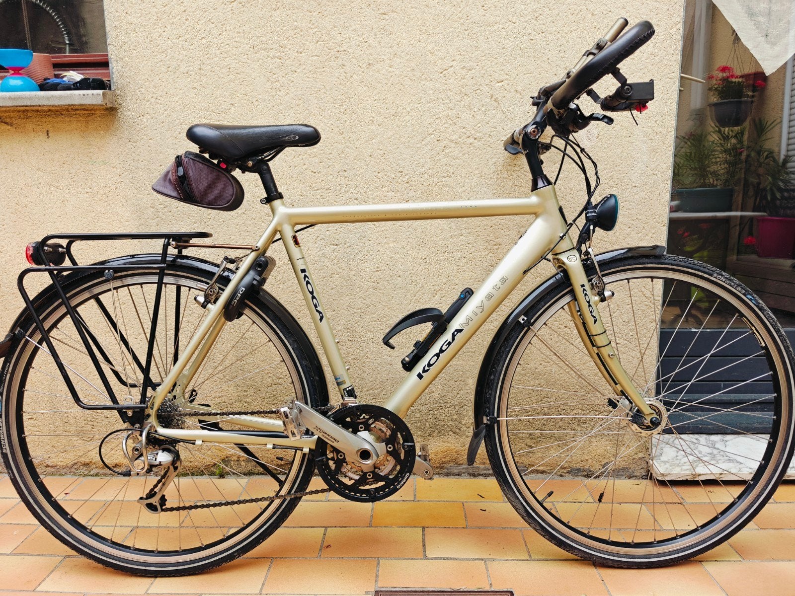 Koga Traveller herenfiets, Ophalen, 28 inch, Gebruikt, Koga Miyata