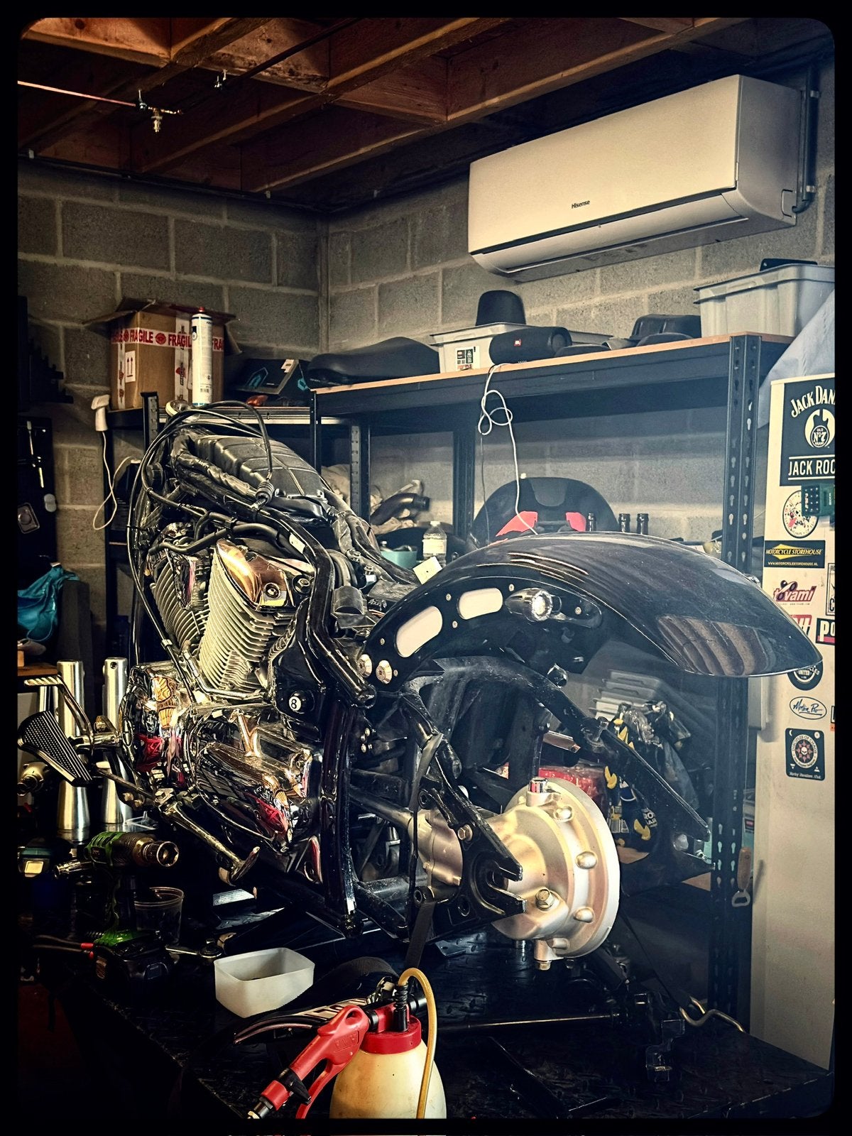 Laag &Breed ! Custom Dragstar 1100, Motos, Particulier