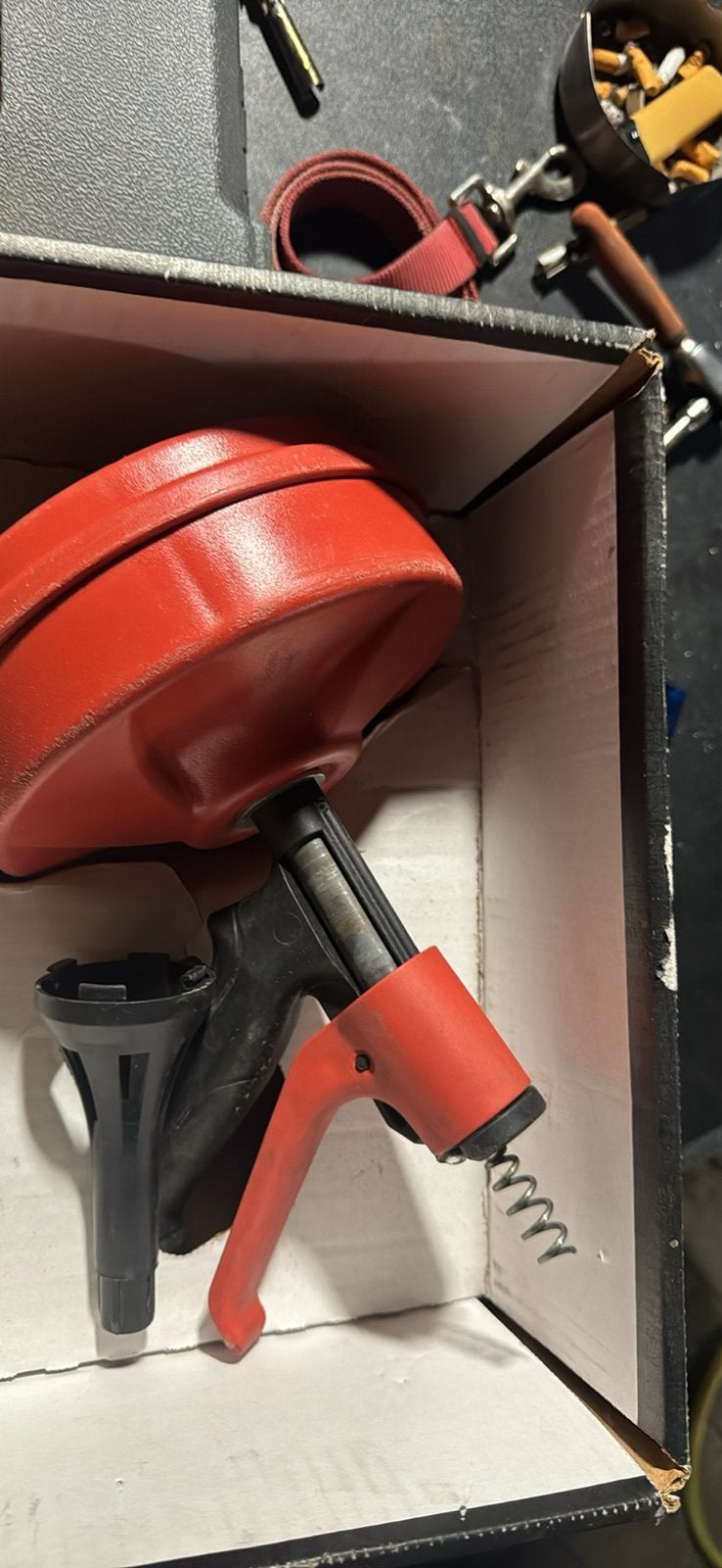 Déboucheur RIDGID Power Spin+ –, Bricolage & Construction, Enlèvement, Comme neuf