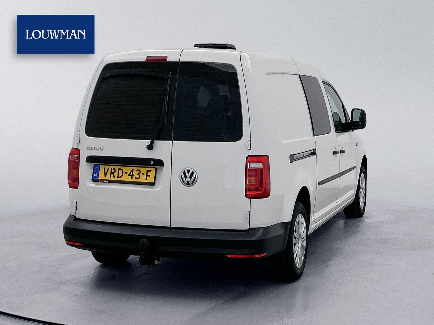 Volkswagen Caddy 2.0 TDI L2H1 BMT Maxi DSG Navigatie Dubbele, Auto's, Automaat, Wit, Bedrijf, Diesel