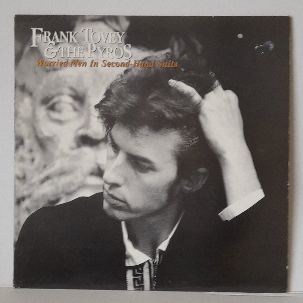 FRANK TOVEY & THE PYROS - WORRIED MEN - LP - 1992 - UK -, LP, Gebruikt, Ophalen of Verzenden, Inclusief binnenhoes