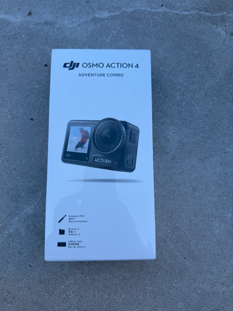DJI Osmo Action 4 Adventure Combo, Enlèvement, Neuf