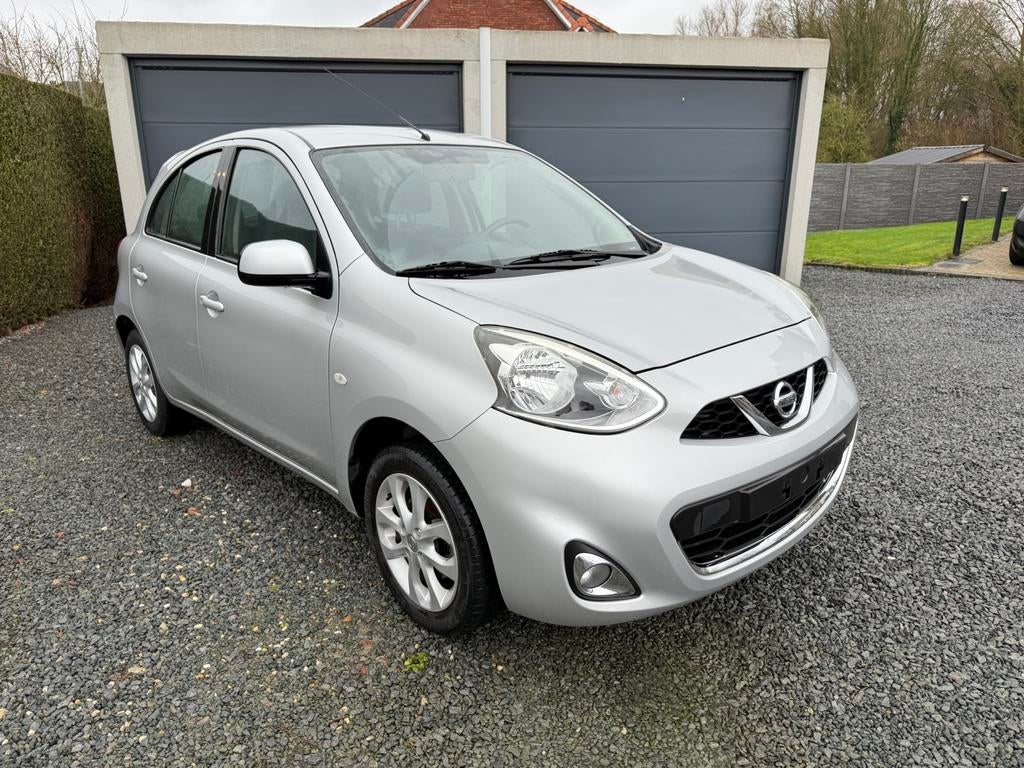 Nissan Micra - slechts 51 100 km, Auto's, Voorwielaandrijving, Euro 5, Zwart, Micra
