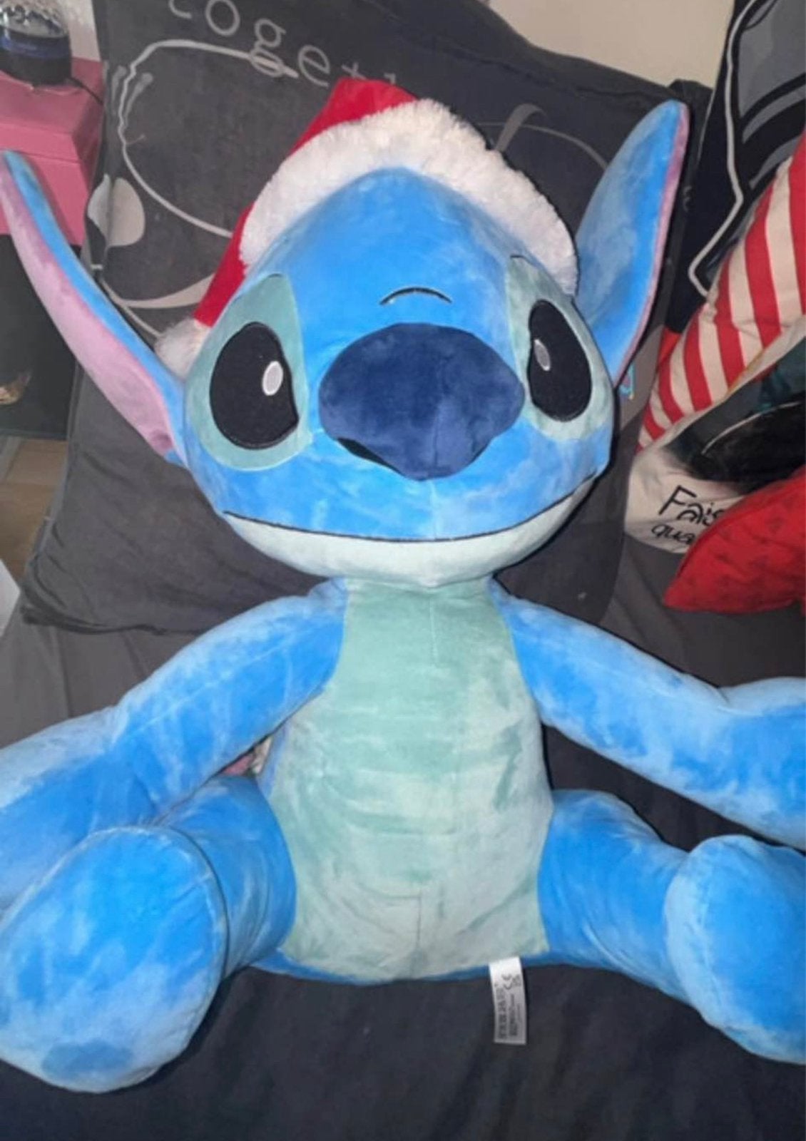 Peluche STITCH, Bleu, Disney, Disney, Comme neuf