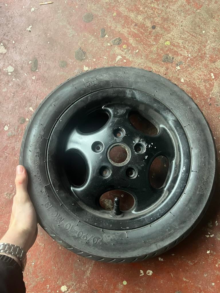 Zip sp h2o velg, Fietsen en Brommers, Brommeronderdelen | Scooters, Ophalen, Gebruikt, Overige typen, Piaggio