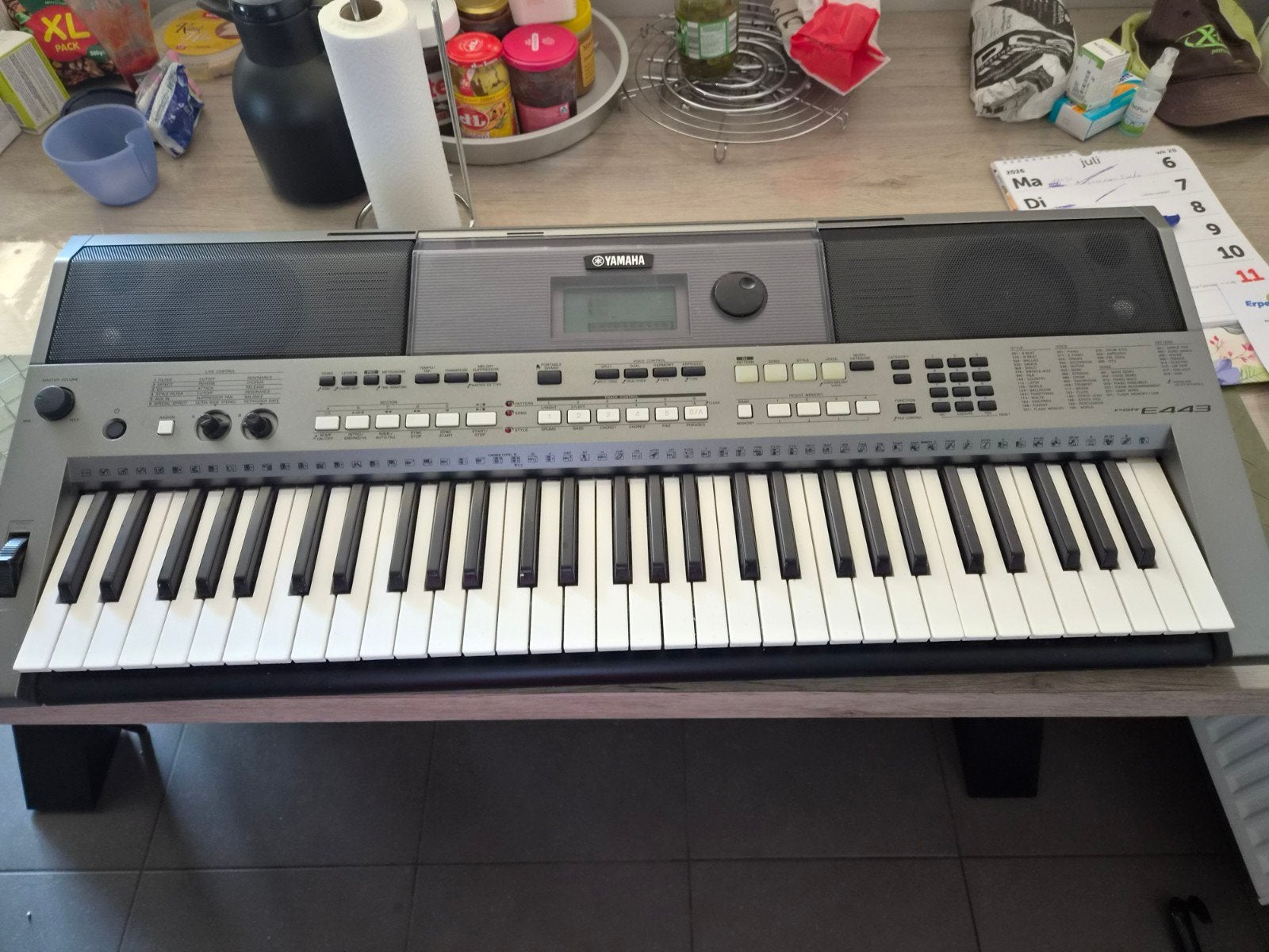Yamaha psrE443, Muziek en Instrumenten, Keyboards, Ophalen