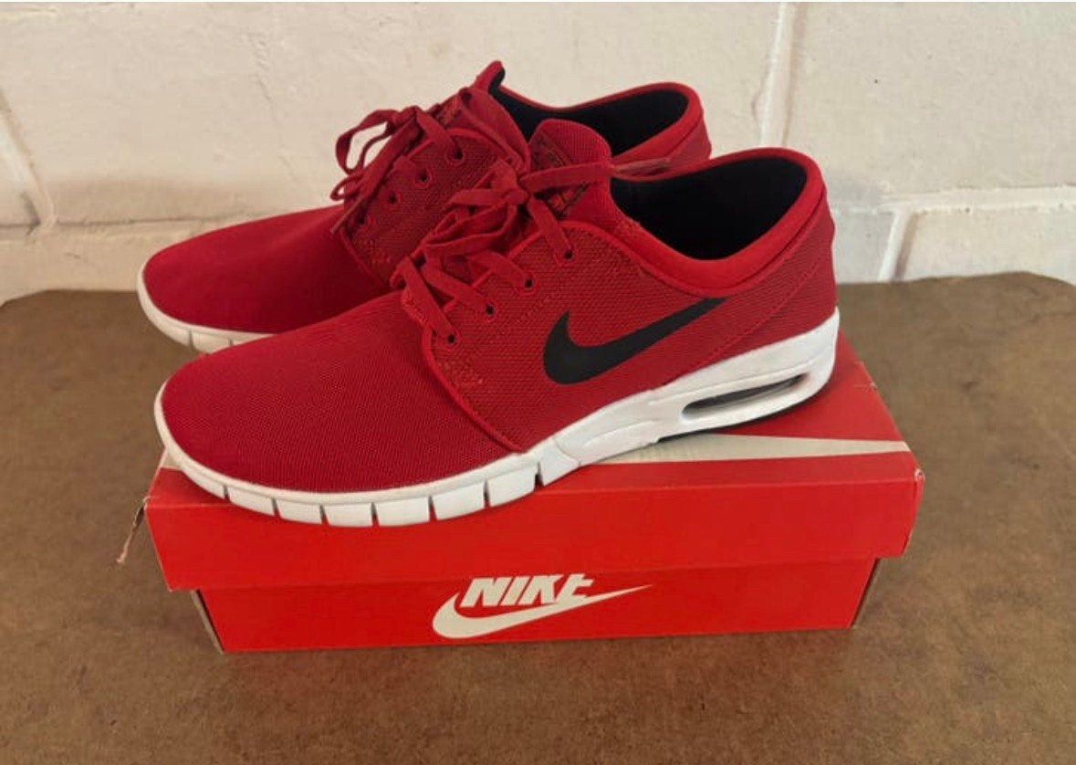 Nike Air SB Stefan Janoski Max University Red size 41, Autres couleurs, Comme neuf, Enlèvement, Baskets