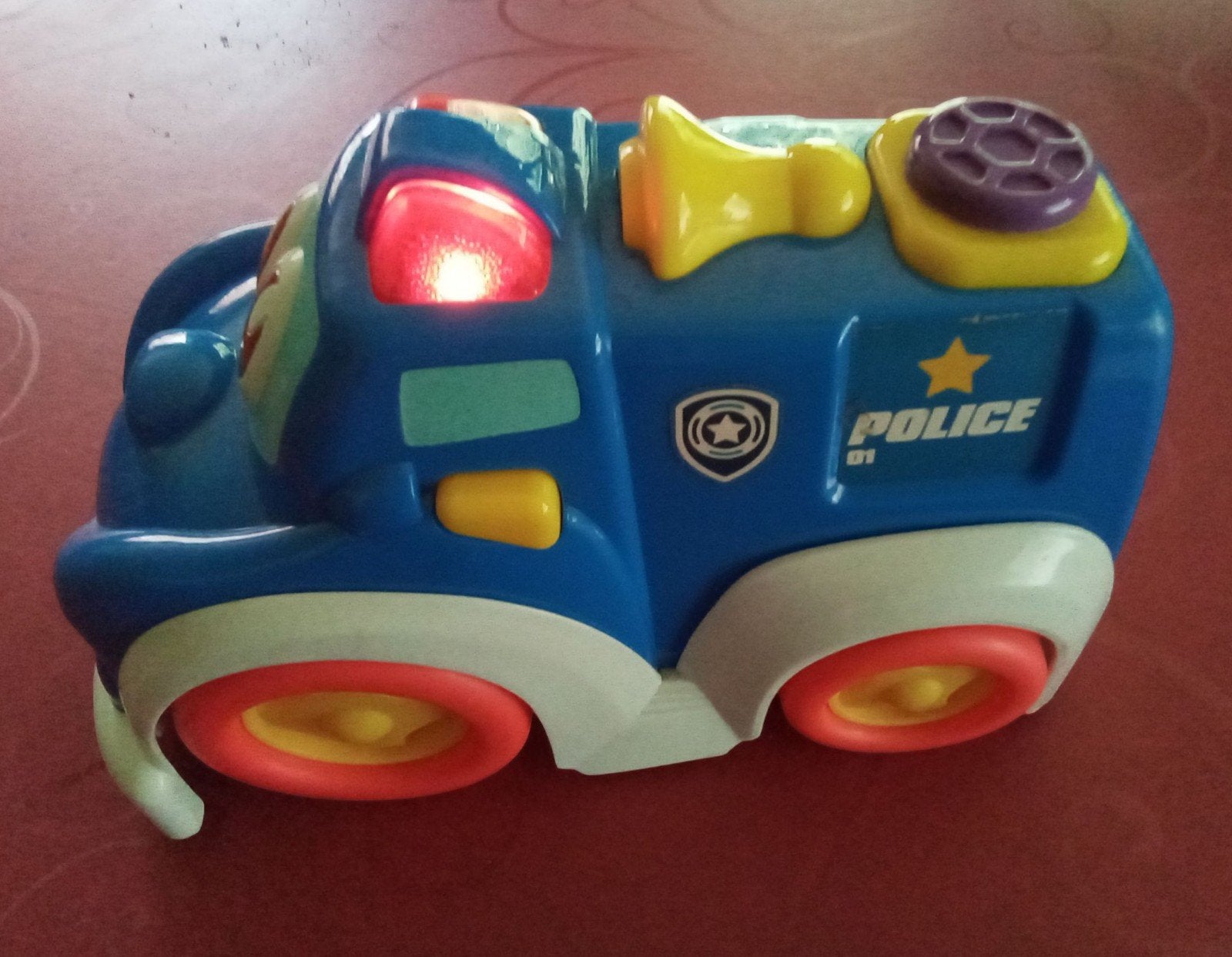 Politieauto met geluid, Kinderen en Baby's, Ophalen of Verzenden, Zo goed als nieuw