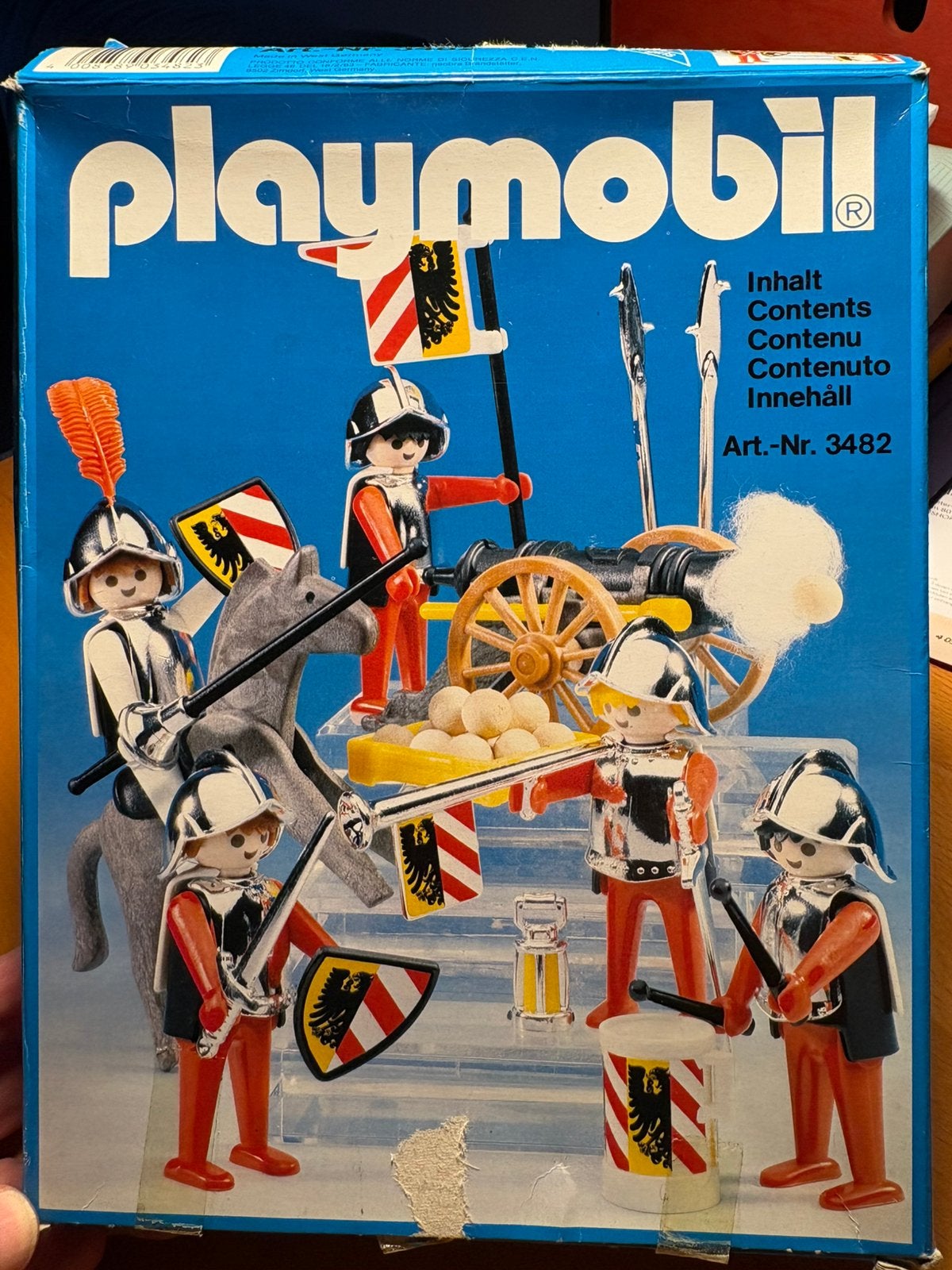 Playmobil jaren 80 - 3482 - ridderset, Enlèvement ou Envoi, Utilisé, Knights, Figurines