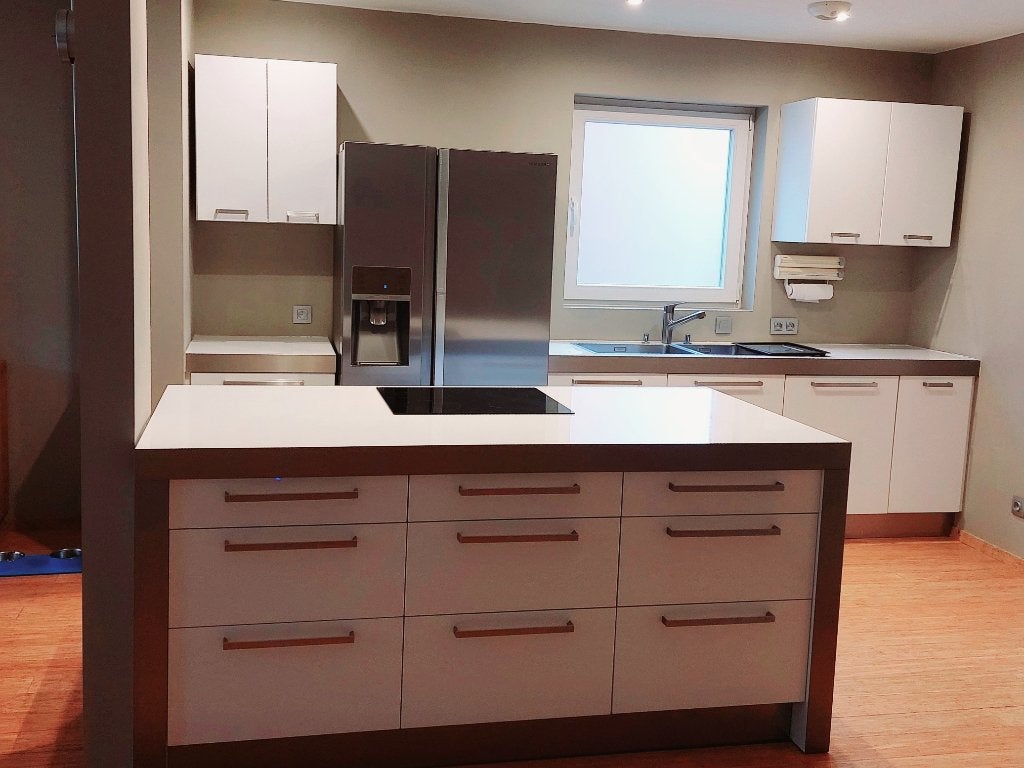 Keuken, Huis en Inrichting, Keuken | Complete keukens, Ophalen, Gebruikt, Wit, Kunststof