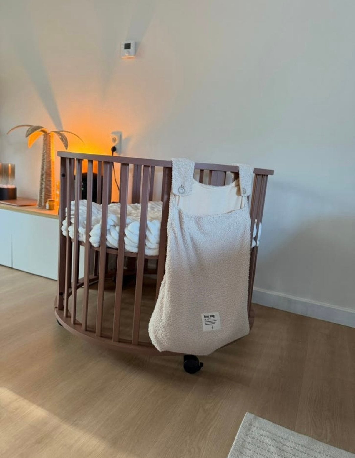 Ronde box + bijhorend kussen, Kinderen en Baby's, Ophalen, Zo goed als nieuw