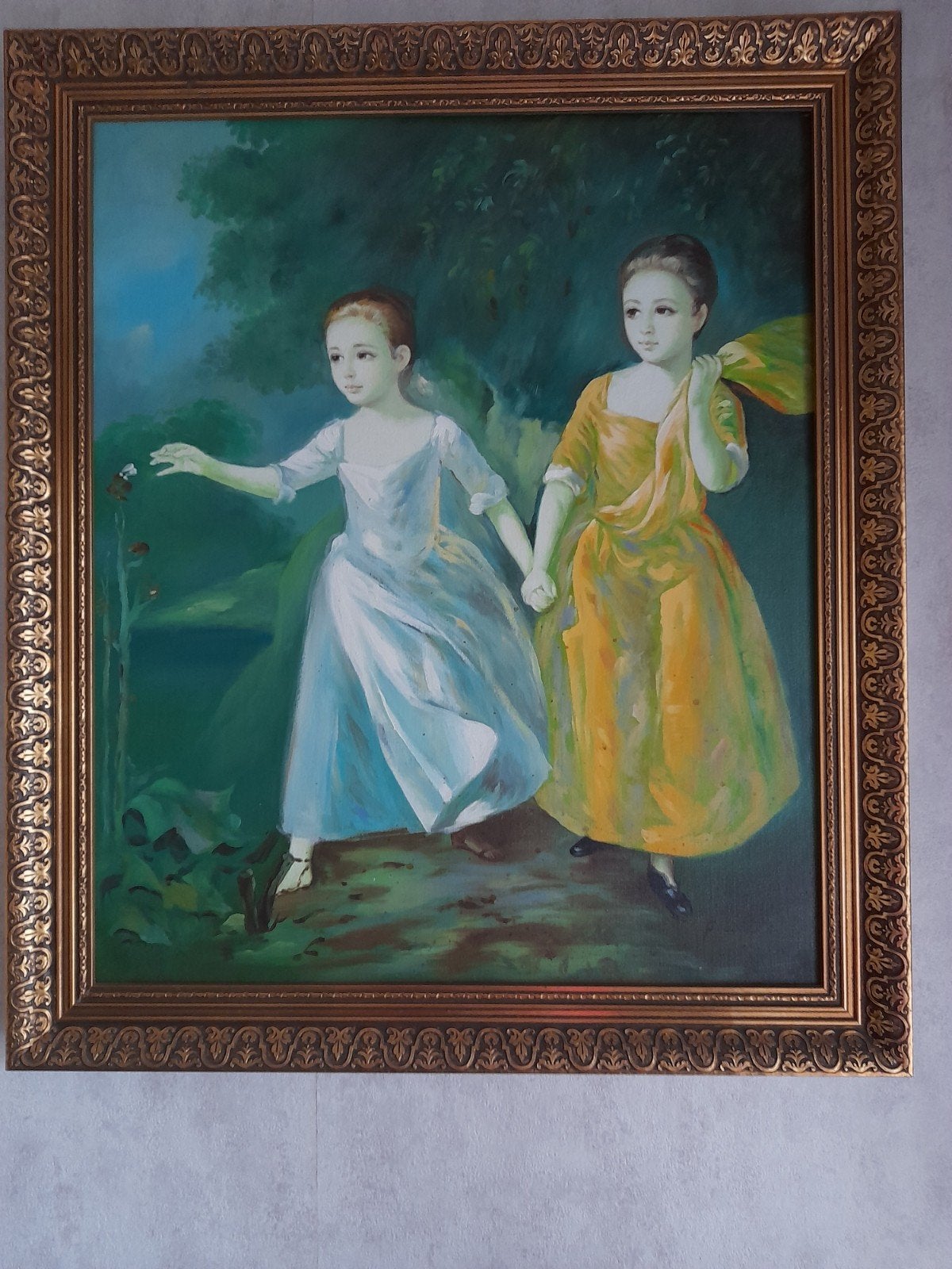Schilderij op doek, Antiquités & Art, Art | Peinture | Classique, Enlèvement