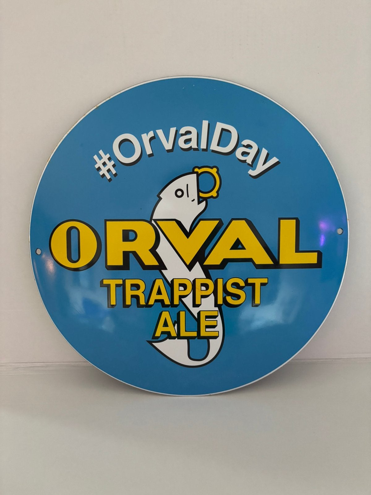 Geëmailleerde plaat Orval, Ophalen of Verzenden, Zo goed als nieuw