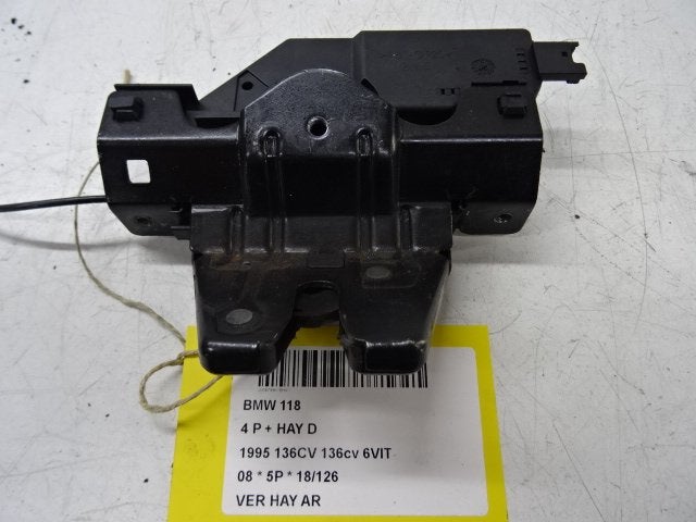 SERRURE COFFRE BMW 1 serie (E81) (01-2006/09-2012) (7840617), Utilisé, BMW, Haillon arrière