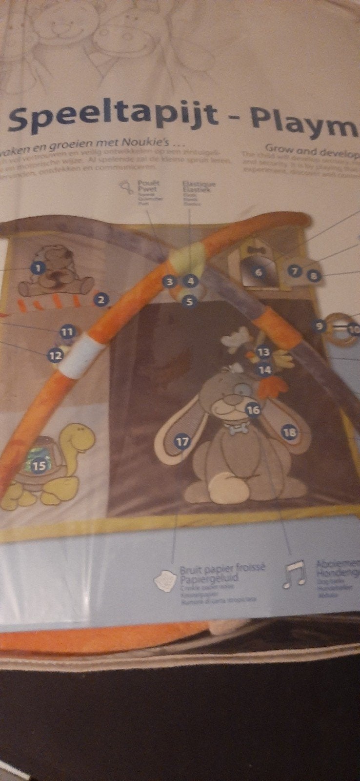 tapis d'éveil Noukie's, Enfants & Bébés, Enlèvement ou Envoi
