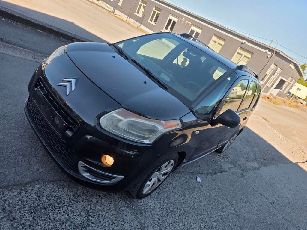 Citroën C3 Picasso 1.6hdi#Demarre et roule très bien, Autos, Entreprise, Boîte manuelle, Noir, 5 portes