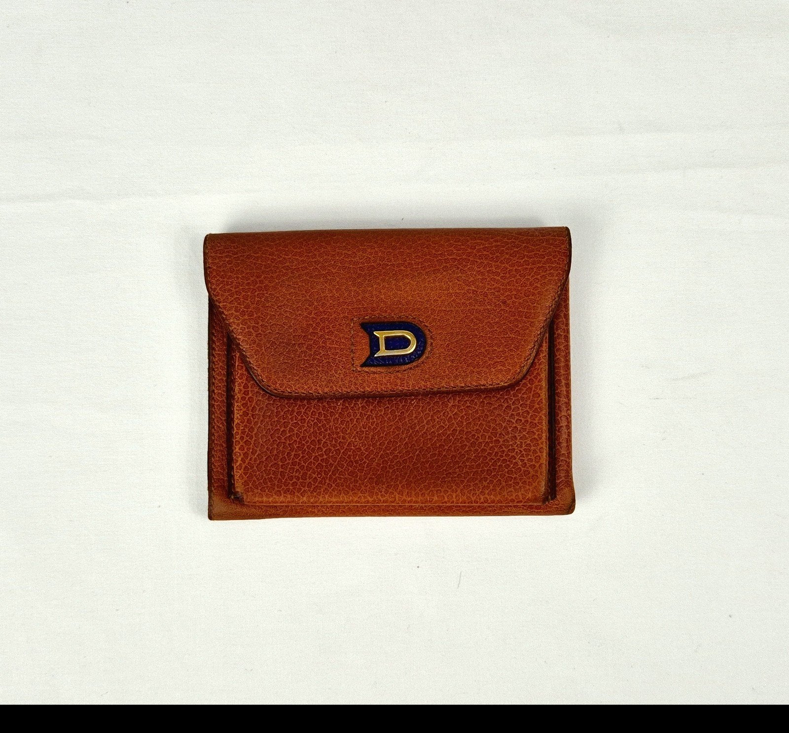 Delvaux portemonnee, Overige merken, Gebruikt, Bruin, Ophalen of Verzenden