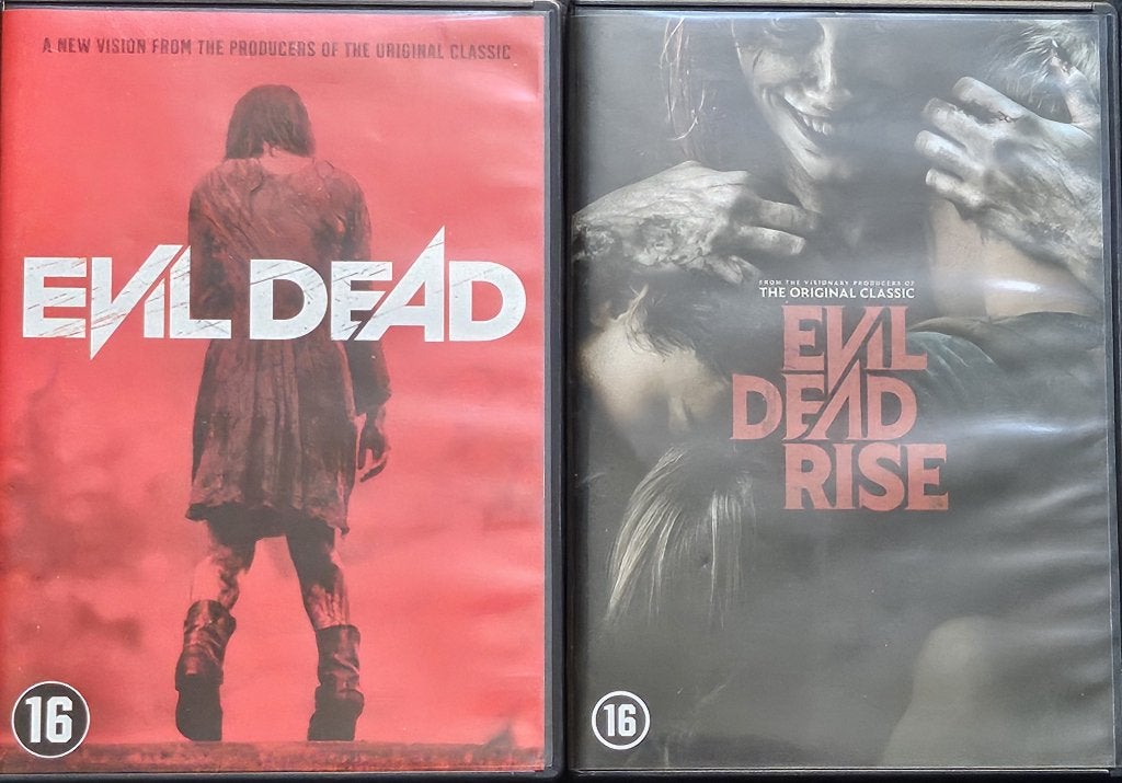 Evil Dead (2013) & Evil Dead Rise (2023), CD & DVD, Enlèvement ou Envoi, Comme neuf, Anglais, Néerlandais