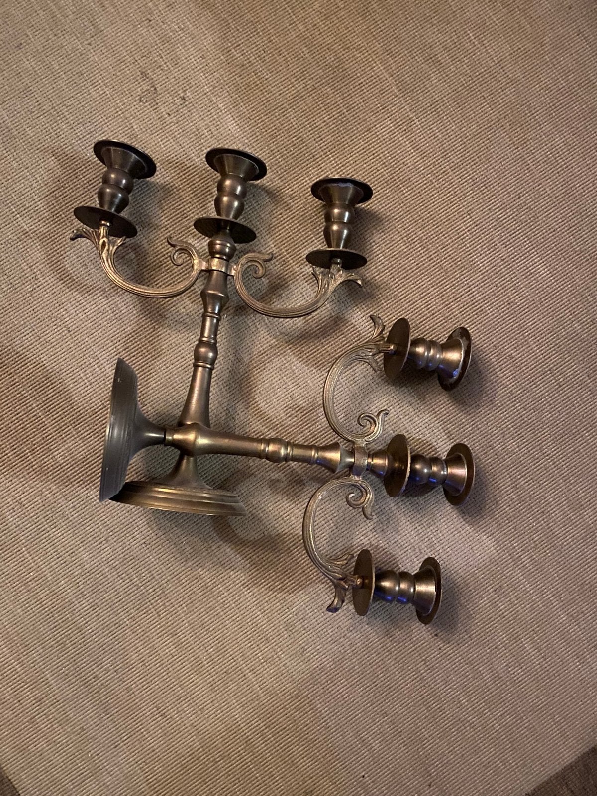 chandelier, Antiquités & Art, Enlèvement, Cuivre ou Bronze