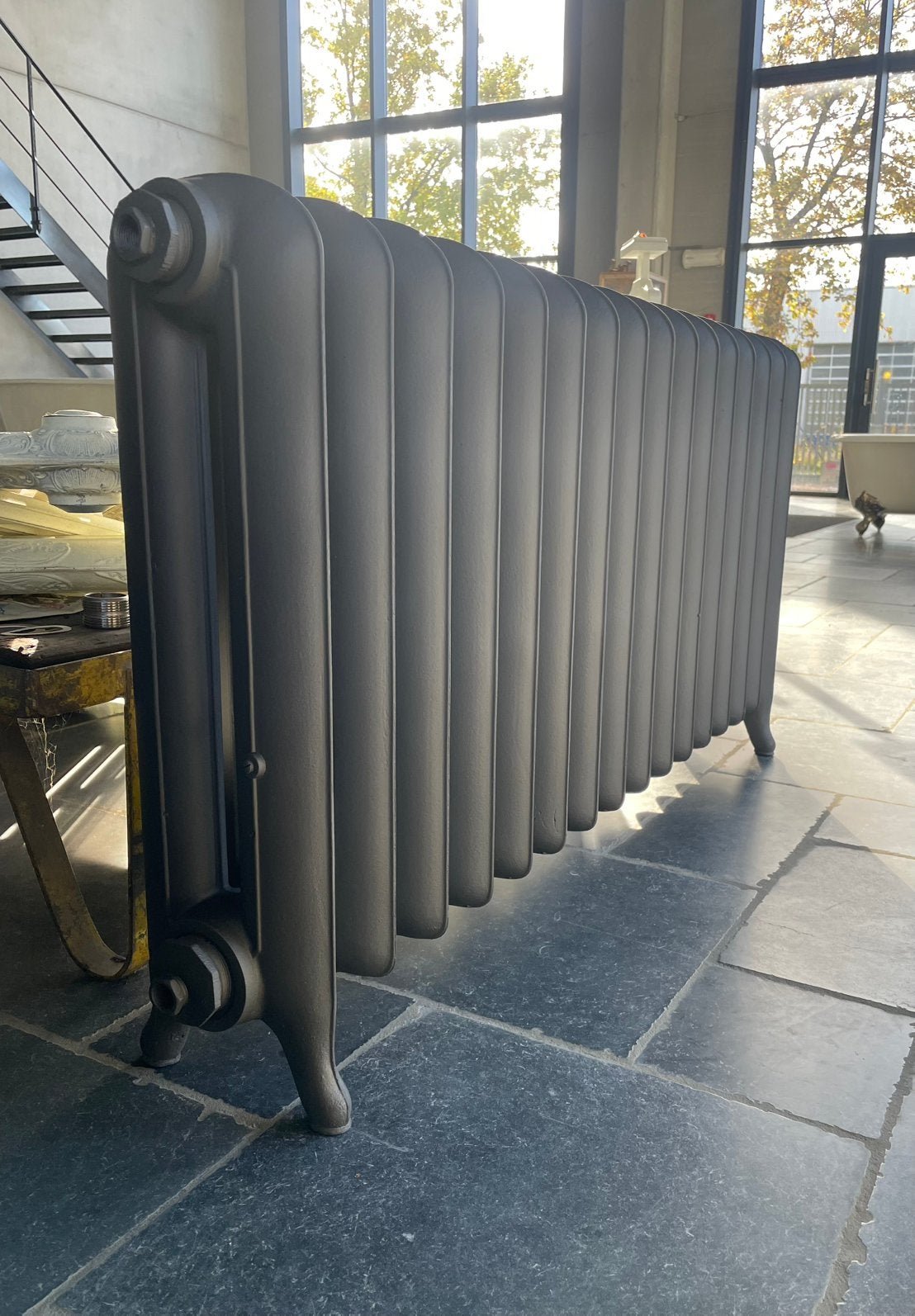 Gietijzeren Radiator, Ophalen, Zo goed als nieuw, Radiator