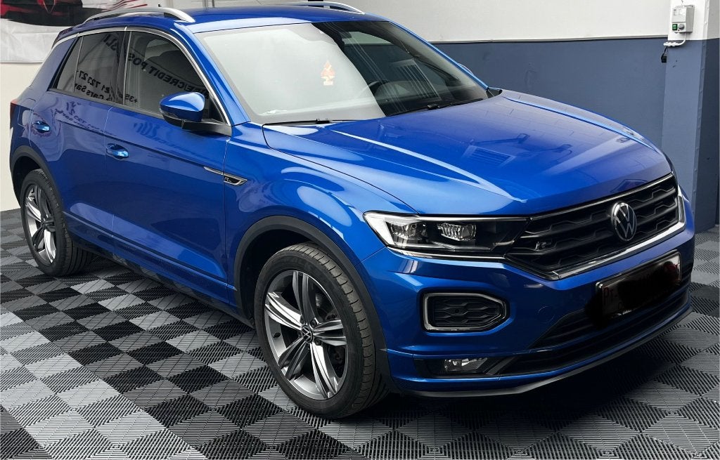 VW T-ROC 1.5 tsi Rline, Achat, Entreprise, Entretenue par le concessionnaire, Noir