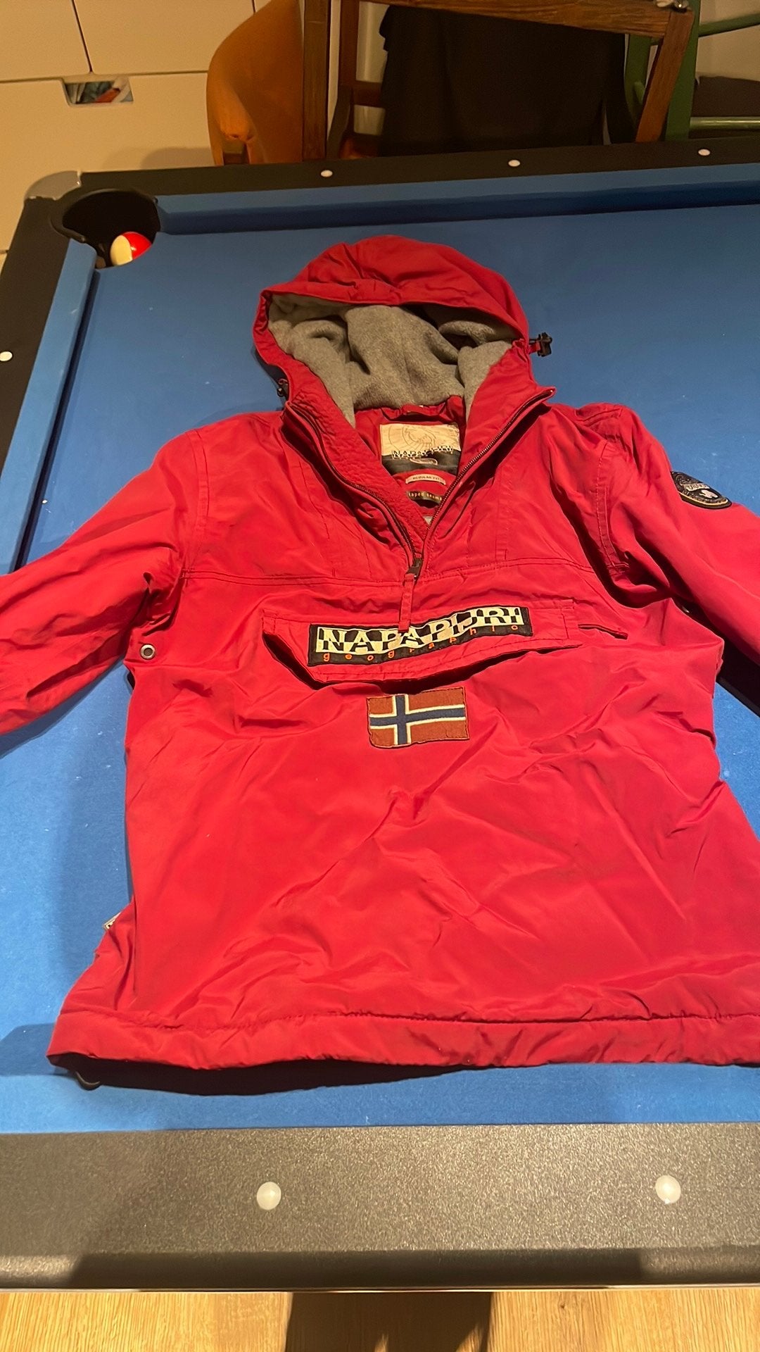 Napapijri, Kleding | Dames, Ophalen of Verzenden, Zo goed als nieuw, Maat 34 (XS) of kleiner, Rood