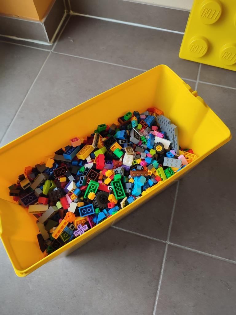 Doos lego + temu lego door elkaar, Ophalen