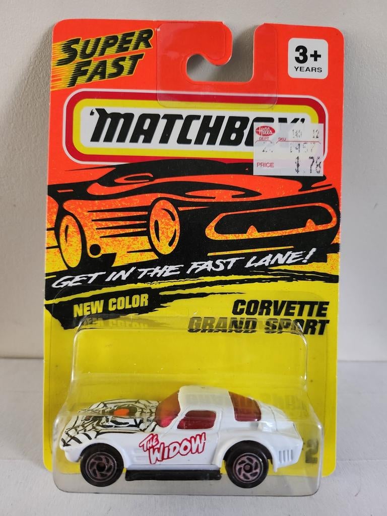 Matchbox 1965 Corvette Grand Sport (1990) G17, Hobby en Vrije tijd, Modelauto's | Overige schalen, Ophalen of Verzenden