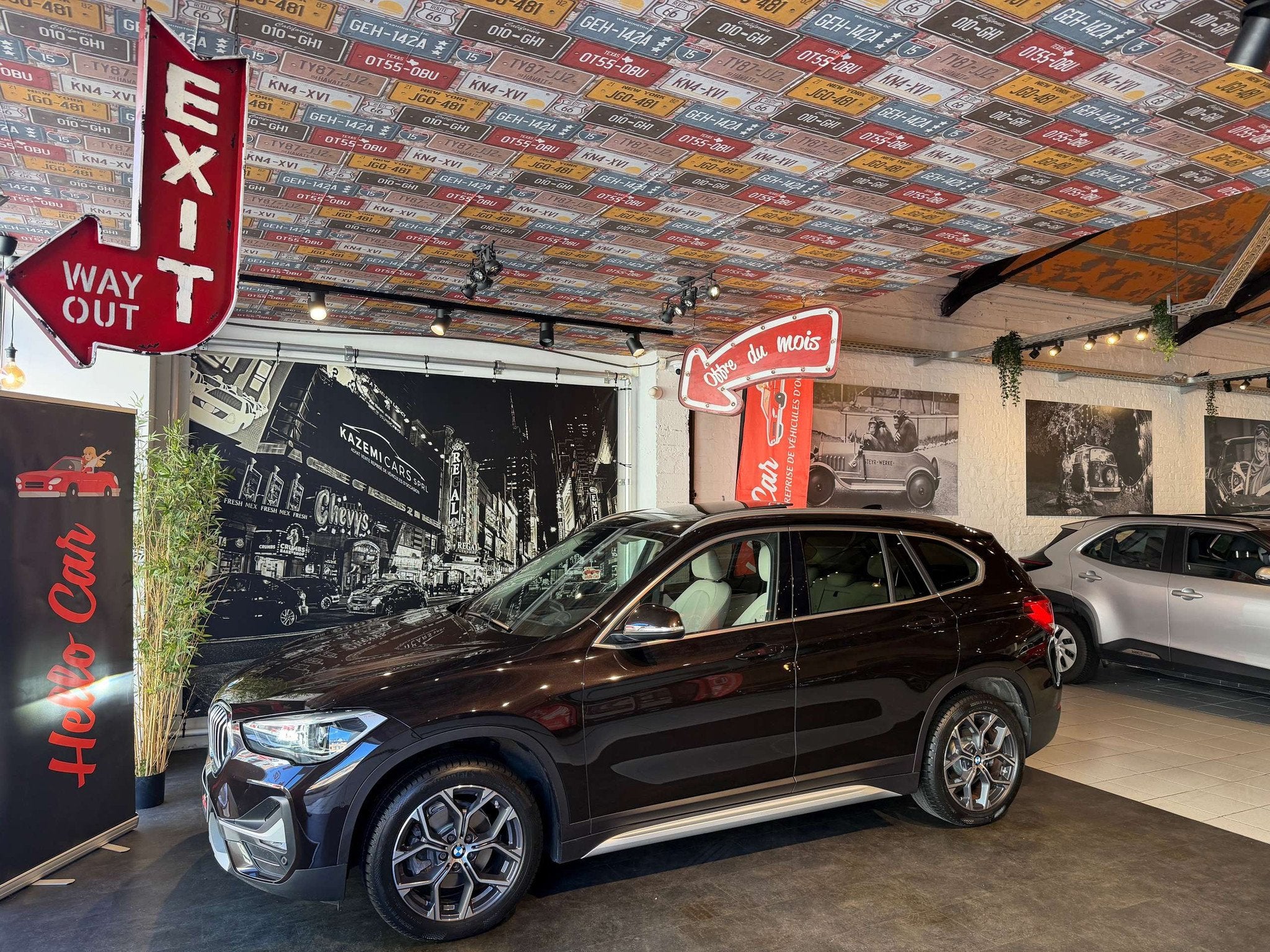 BMW X1 1.5iA sDrive18 * PANO * CAM * CUIRS * 1ER PROPRIO * C, Automatique, Brun, 1499 cm³, SUV ou Tout-terrain