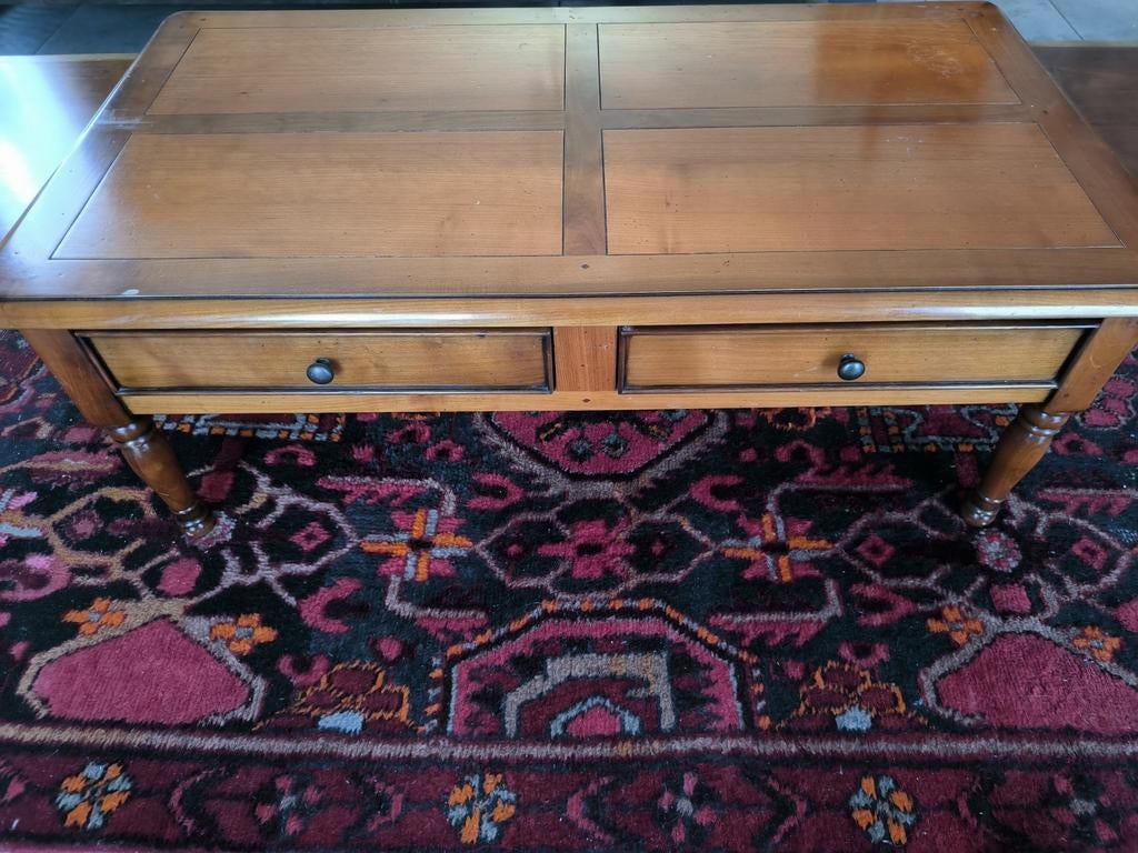 Salon tafeltje, Huis en Inrichting, Tafels | Salontafels, Ophalen, Gebruikt, Kersenhout