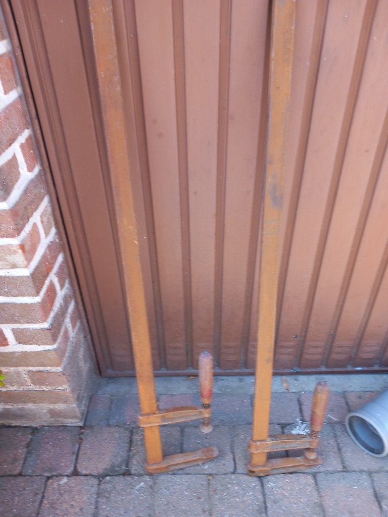 Spanijzes, ook sergeanten genoemd, Doe-het-zelf en Bouw, Ophalen, Gebruikt, 100 tot 250 mm, Overige typen
